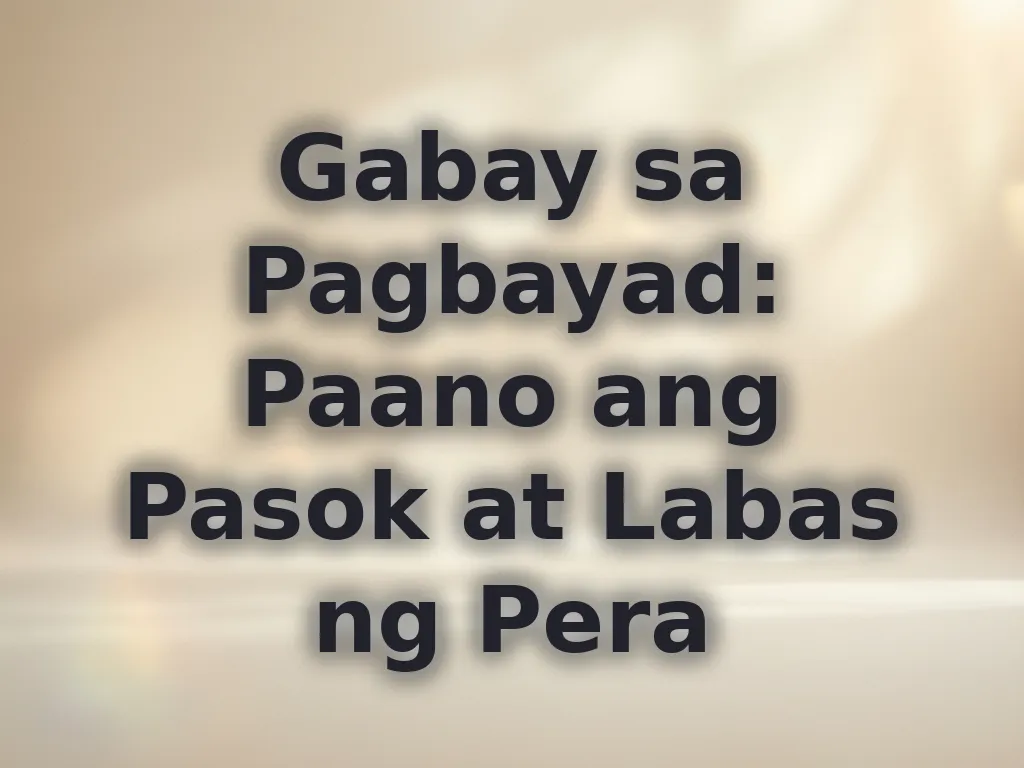 Gabay sa Pagbayad