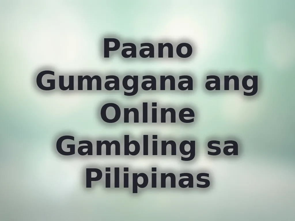 Online Gambling System